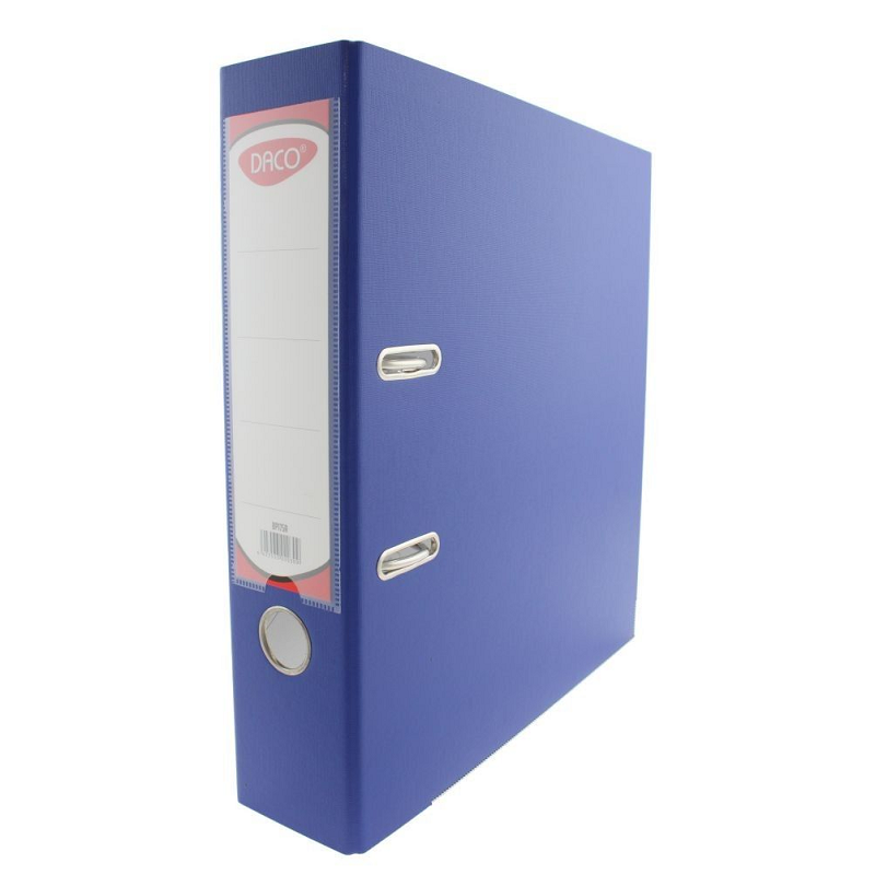 BIBLIORAFT PLASTIFIAT 75 MM DACO ALBASTRU_BP175A